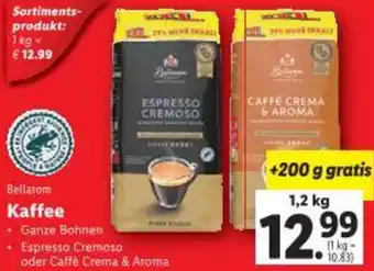 Lidl Bellarom Kaffee Angebot