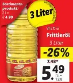 Lidl vita D'or Frittieröl Angebot