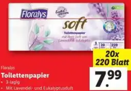 Lidl Floralys Toilettenpapier Angebot