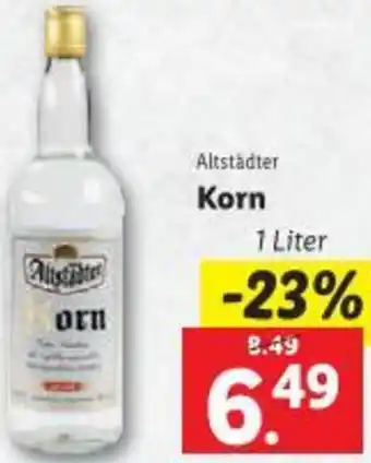 Lidl Altstädter Korn Angebot