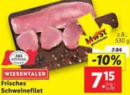 Lidl Frisches Schweinefilet Angebot