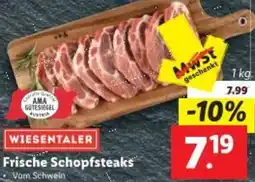 Lidl Frische Schopfsteaks Angebot