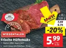 Lidl Frische Hüftsteaks Angebot