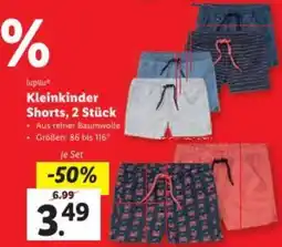 Lidl lupilu Kleinkinder Shorts Angebot
