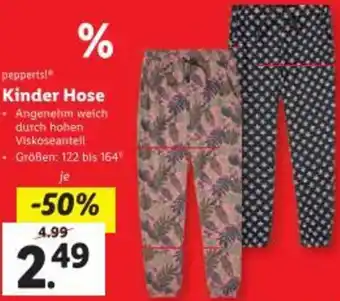Lidl pepperts! Kinder Hose Angebot