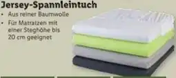 Lidl Jersey-Spannleintuch Angebot