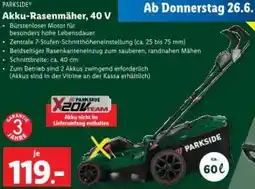 Lidl Akku-Rasenmäher Angebot