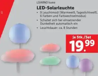 Lidl LED-Solarleuchte Angebot