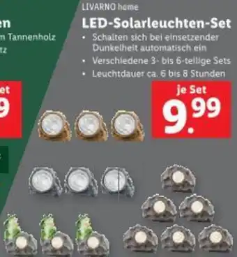 Lidl LED-Solarleuchten-Set Angebot