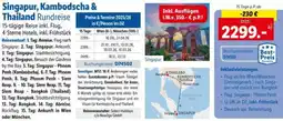 Lidl Singapur, Kambodscha & Thailand Rundreise Angebot
