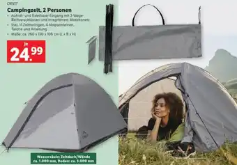 Lidl CRIVIT Campingzelt Angebot