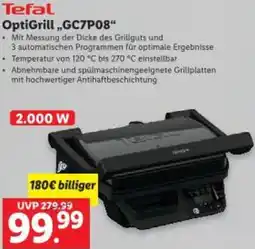Lidl Tefal OptiGrill Angebot