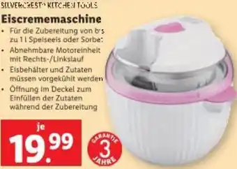 Lidl Eiscrememaschine Angebot