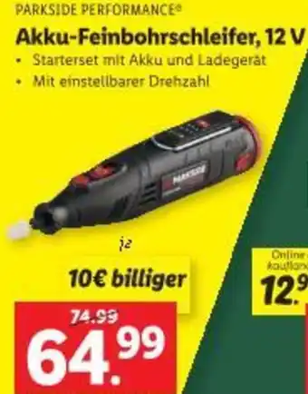 Lidl Akku-Feinbohrschleifer Angebot