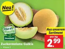 Lidl Zuckermelone Galkia Angebot