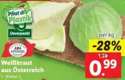 Lidl Weißkraut Angebot