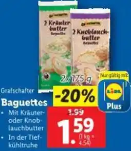 Lidl Grafschafter Baguettes Angebot