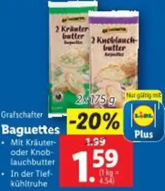 Lidl Grafschafter Baguettes Angebot