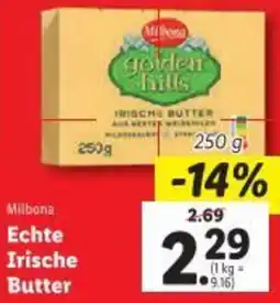 Lidl Milbona Echte Irische Butter Angebot
