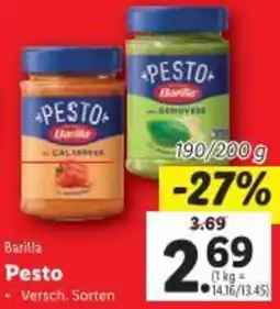 Lidl Barilla Pesto Angebot