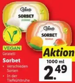 Lidl Gelatelli Sorbet Angebot