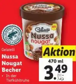 Lidl Nussa Nougat Becher Angebot