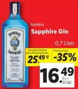 Lidl Bombay Sapphire Gin Angebot