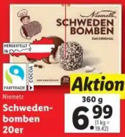Lidl Niemetz Schweden- bomben Angebot
