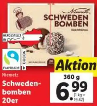 Lidl Niemetz Schweden- bomben Angebot