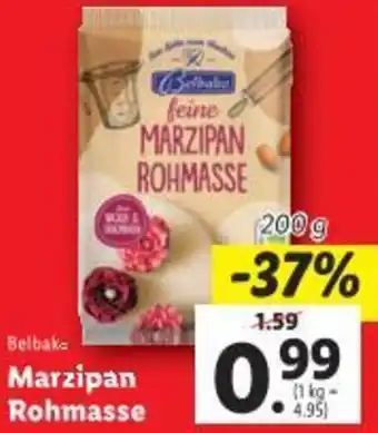 Lidl Marzipan Rohmasse Angebot
