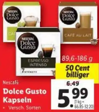 Lidl Dolce Gusto Kapseln Angebot