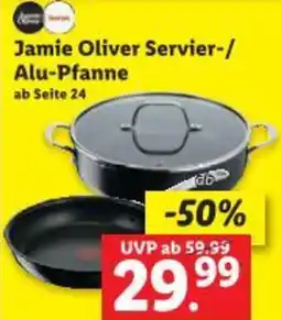 Lidl Jamie Oliver Servier-/ Alu-Pfanne Angebot