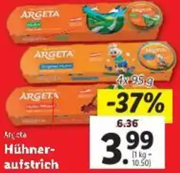 Lidl Argeta Hühner- aufstrich Angebot