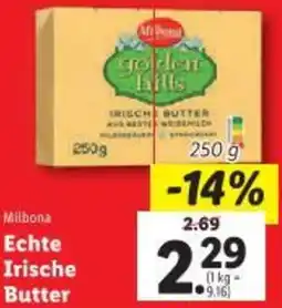 Lidl Milbona Echte Irische Butter Angebot