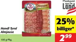Nah&Frisch Handl Tyrol Almjause Angebot