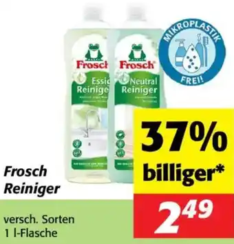 Nah&Frisch Frosch Reiniger Angebot