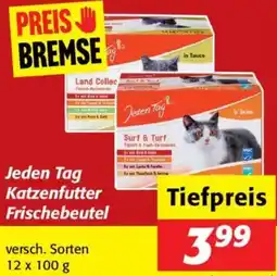 Nah&Frisch Jeden Tag Katzenfutter Frischebeutel Angebot