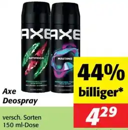 Nah&Frisch Axe Deospray Angebot