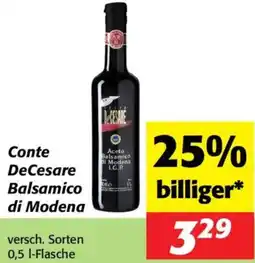 Nah&Frisch Conte DeCesare Balsamico di Modena Angebot