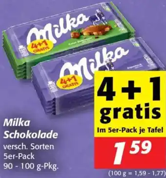 Nah&Frisch Milka Schokolade Angebot