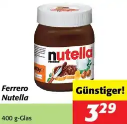 Nah&Frisch Ferrero Nutella Angebot