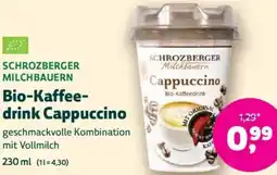 Denn's Biomarkt SCHROZBERGER Milchbauern Bio-Kaffee- drink Cappuccino Angebot