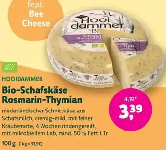 Denn's Biomarkt Hooidammer Bio-Schafskäse Rosmarin-Thymian Angebot