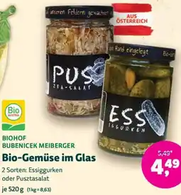 Denn's Biomarkt Bio-Gemüse Angebot
