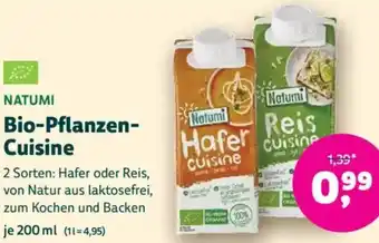 Denn's Biomarkt Natumi bio-pflanzen- cuisine Angebot