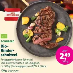 Denn's Biomarkt Sonnberg Bio- Rinder- schnitzel Angebot