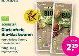 Denn's Biomarkt Schnitzer glutenfreie bio-backwaren Angebot