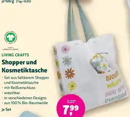 Denn's Biomarkt Shopper und Kosmetiktasche Angebot