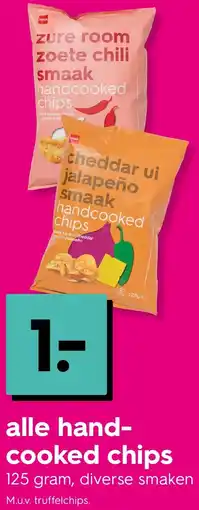 HEMA alle hand- cooked chips Angebot