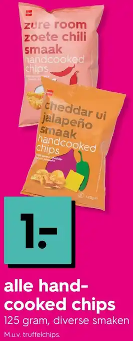 HEMA alle hand- cooked chips Angebot